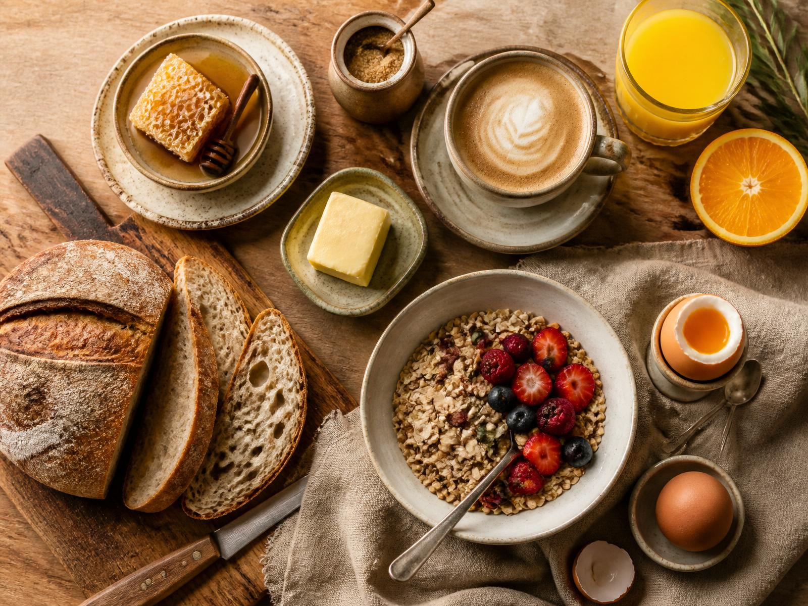 Organic breakfast spread
