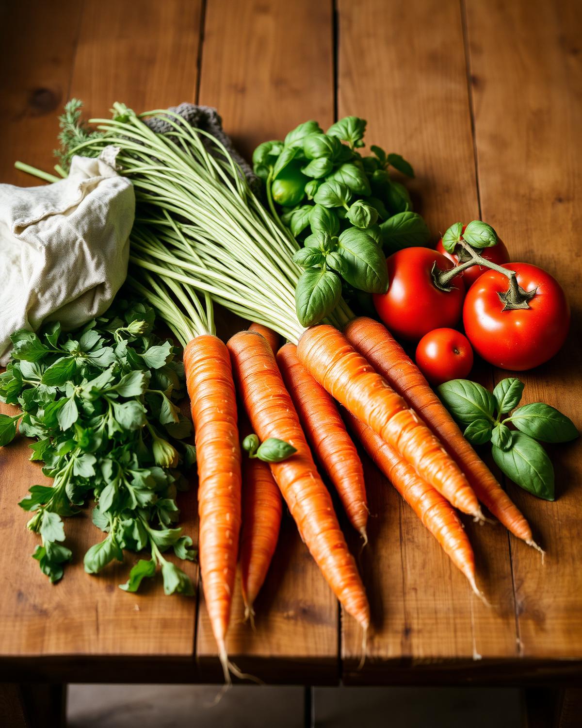 Fresh vegetables