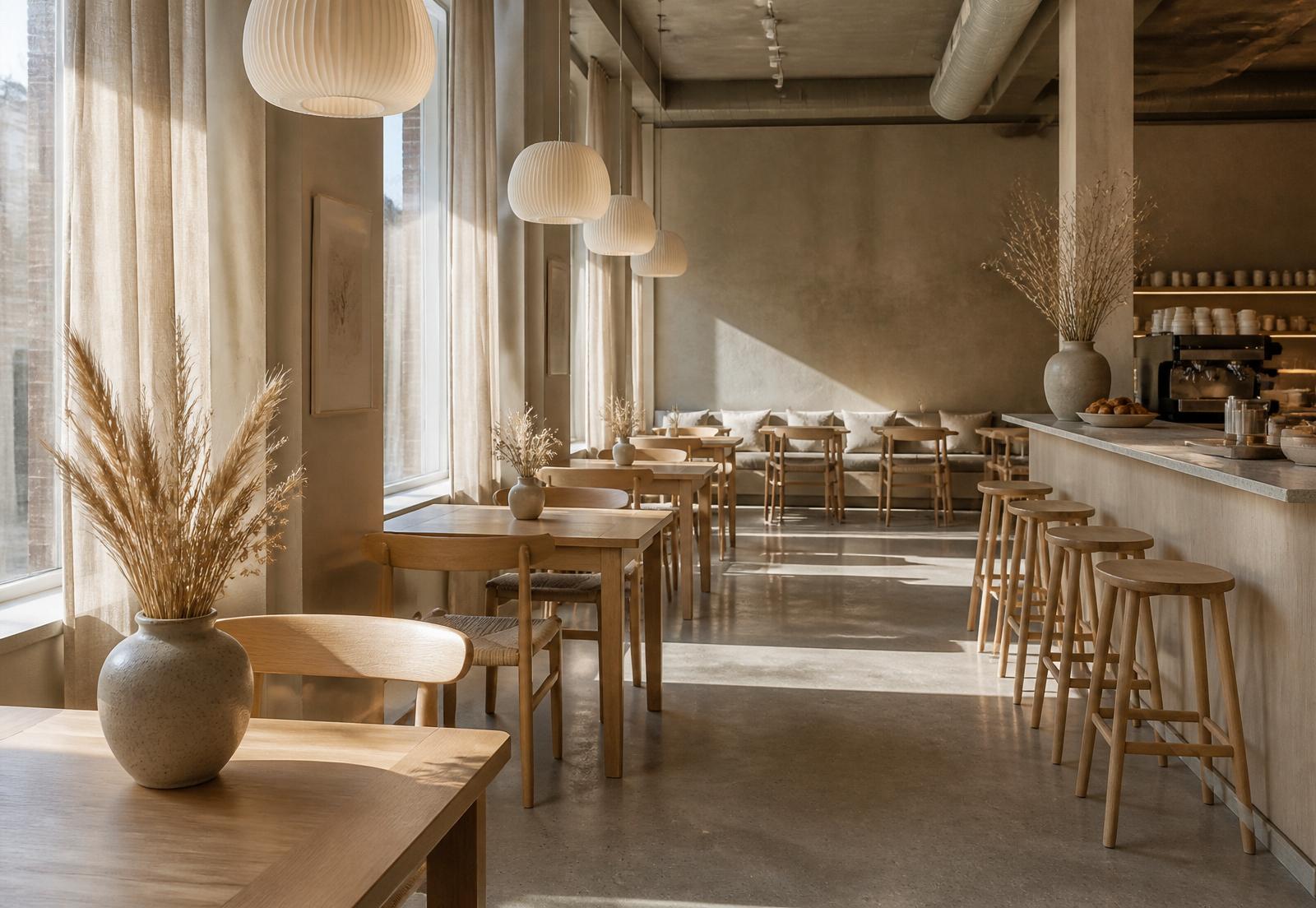 Interior of Das BioCafé